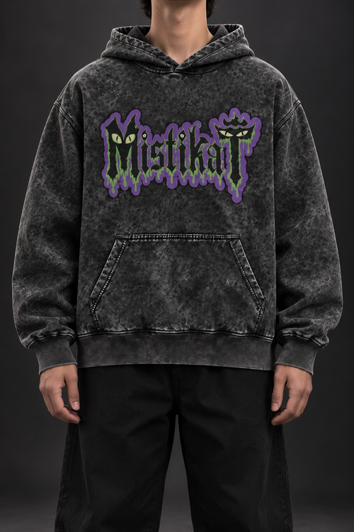 Mistikat – Acid Wash Hoodie